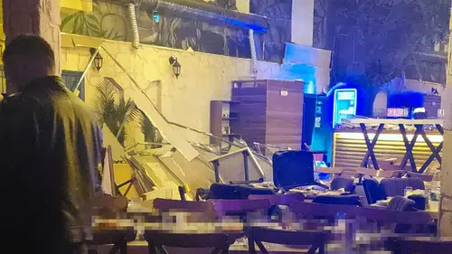 Dekor faciasına ramak kaldı: 6 kişi ölümden döndü