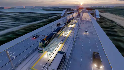 Konya köprülü kavşak şehri olacak: Tramvaylar yukarıdan geçecek