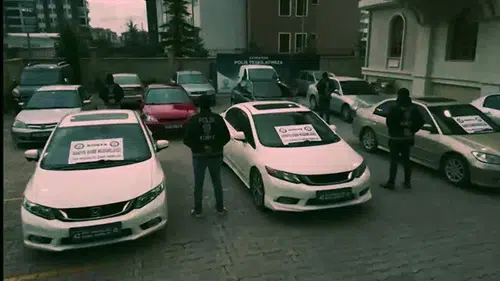 Ankara merkezli 10 ilde change araç operasyonu