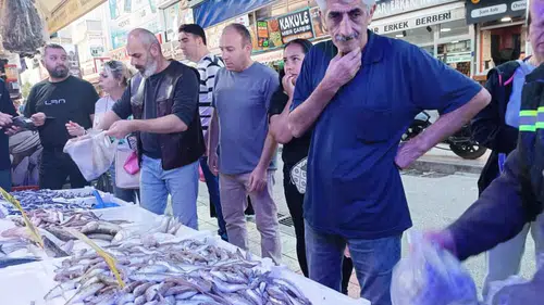 Dar gelirli için Hamsi: Fiyat yarıya düştü, tezgahlara ilgi yoğun