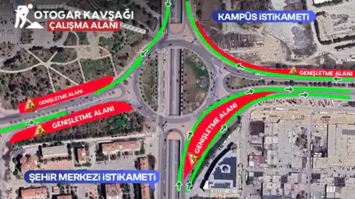 Konya'da büyük çalışma başlıyor: Otogar Kavşağı genişleyecek