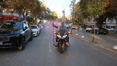 Konya'dan motosikleti ile Umre'ye gitti: 28 günlük yolculuk