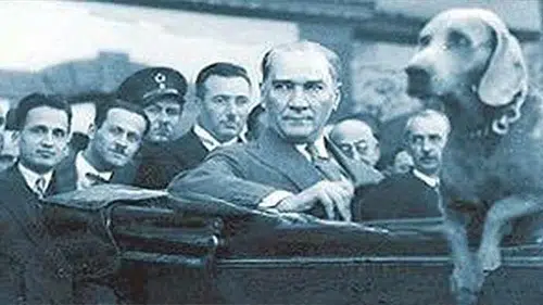 Atatürk'ün sadık dostu Foks! Çankaya Köşkü'nde besledi