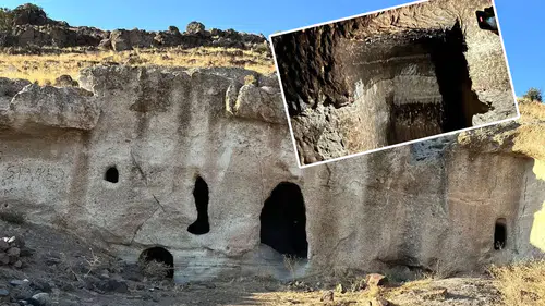 Konya'nın sıra dışı mağaraları keşfedilmeyi bekliyor: Yaşam izleri var