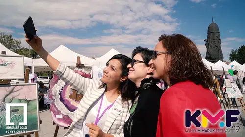 Konyalı mimarlar festivalde buluşacak: Şehirde renkli anlar yaşanacak