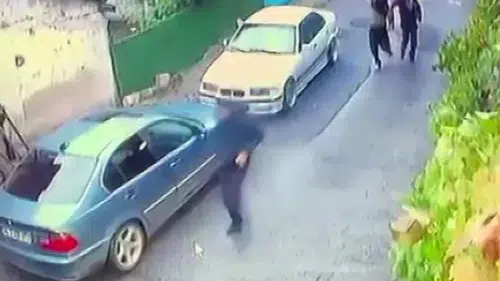 Film değil gerçek: Sokak eşkiyaları kameraların önünde bunu da yaptı