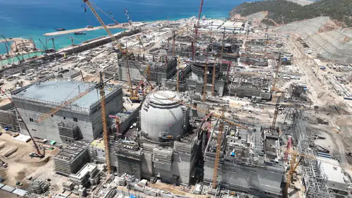 2023'te devreye girecekti: Akkuyu'da üretim 2026 yılına kaldı