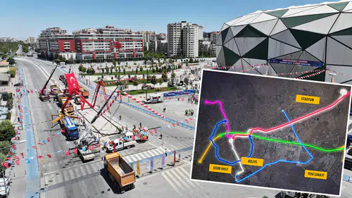 Raylar Konya'nın ulaşım vizyonunu değiştirecek: Yeni tramvaylar geliyor