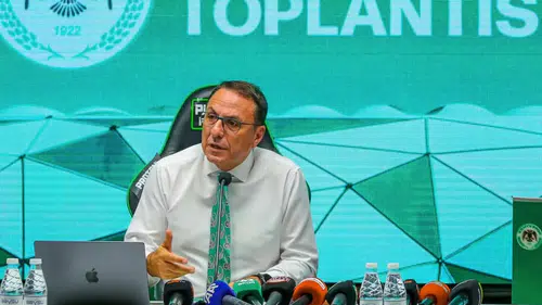 Konyaspor yönetiminden Recep Uçar’a tam destek