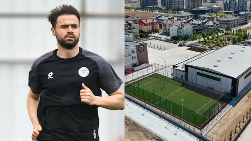 Konyaspor'un unutulmaz ismine vefa! Sahanın açılışı yapıldı