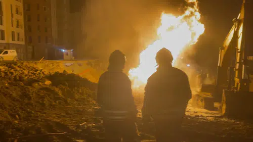 Doğalgaz patlaması: Yaralılar var