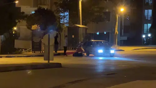 İki grup arasında kavga: İlginç anlar kamerada