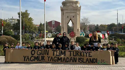 Bambu Yaşam'ın öğrencileri Ata'yı andı