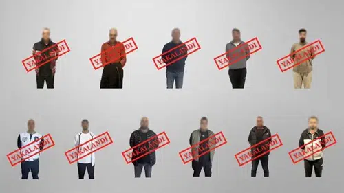 Kırmızı bültenle aranıyorlardı: 11 kişi yakalandı