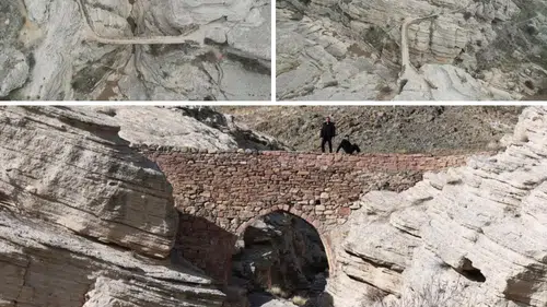 Şeytan Köprüsü'nden geçmek cesaret ister: Konya'nın Bizans'tan öyküsü ilginç yapısı