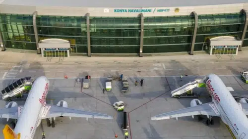 Konya'da ekim ayında 80 bin yolcu uçtu