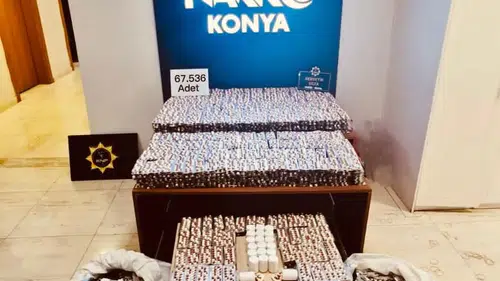 Konya'da uyuşturucuya ve suçluya geçit yok! 140 kişi tutuklandı