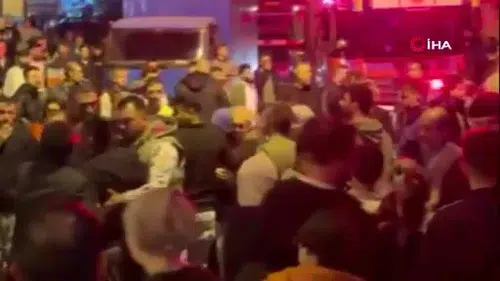 Bomba gibi patladı: Mahalleli ayakta