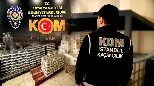 81 ilde alkollü içki kaçakçılığı ve sahteciliğine operasyon