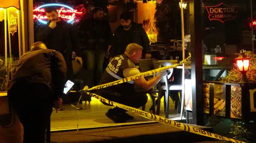 İş yerinde infaz: Çığlıklar arasında silahlar patladı