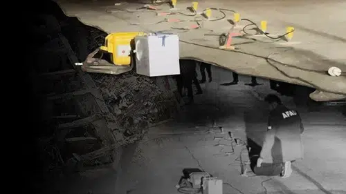 O ilçede 21 bina boşaltıldı: Zeminin tomografisi çekiliyor