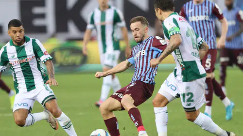 Trabzonspor ile Konyaspor, 49. randevuda: Rekabette çetin mücadele