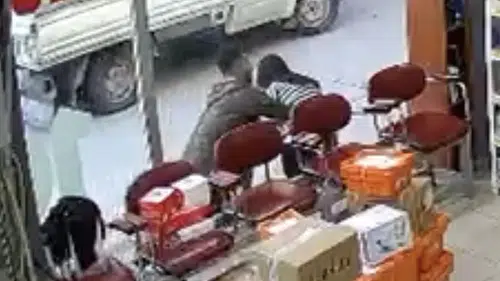 Cinsel saldırı kamerada: Sapık "Çıplak sandım"