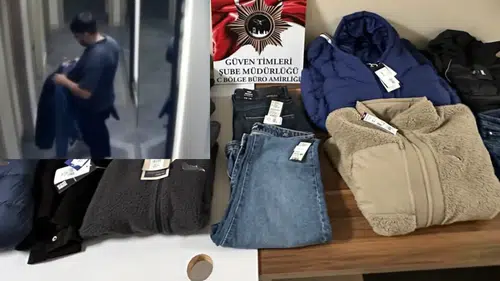 Kıyafet deneme bahanesiyle AVM'lerden 1 milyon liralık vurgun