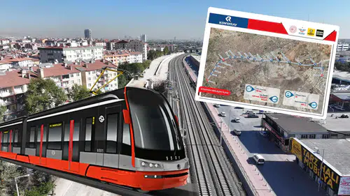Konya'daki toplu taşıma sistemi için milli banliyö tren seti: Geri sayım sürüyor