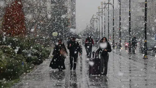 Anadolu'da o iki şehre mevsimin ilk karı düştü