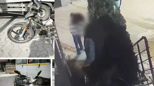 Konya'daki hırsız kamerayı görünce el salladı! 1 saat içinde yakalandı