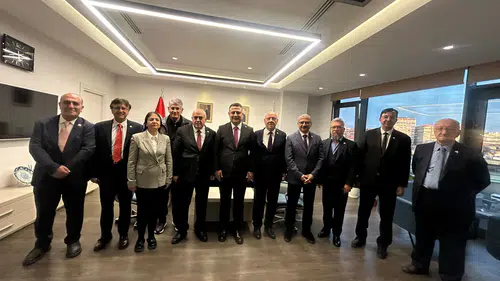 Türkiye Gazeteciler Konfederasyonu’ndan BİK Genel Müdürü Çay'a ziyaret