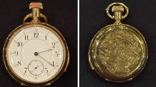 Titanik faciasından kaldı: Altın cep saatine rekor fiyat verdi