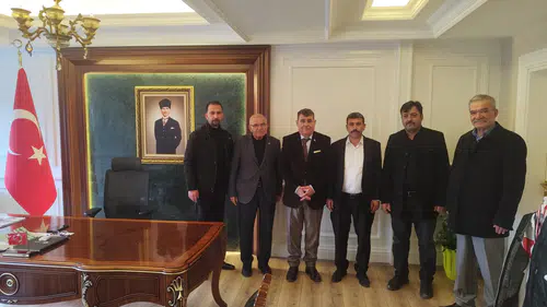 Milli Kalkınma Partisi Konya'dan Kaymakam Tortop'a ziyaret