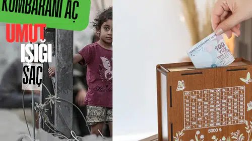 Konyalı çocuklar kumbarasını Gazze için açtı: 5 Milyon TL'yi aşan bağış