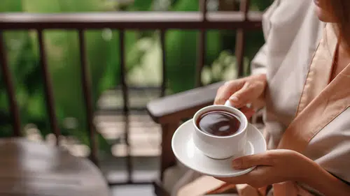 Kanserden koruyor: Kahveyi güneş altında için