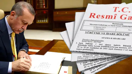 Kamuda üst düzey değişiklik yaşandı: Atama kararları yayımlandı