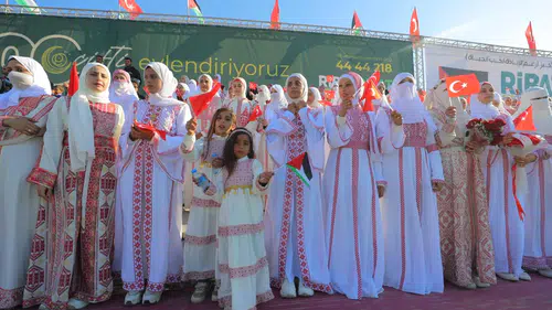 Türkiye yüreklere dokundu: Gazze'de 200 çift yuva kurdu
