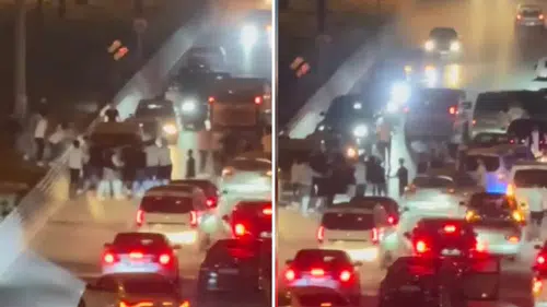 Trafikte yol kesenler yandı: Düğün ve asker uğurlama konvoy düzenlemesi