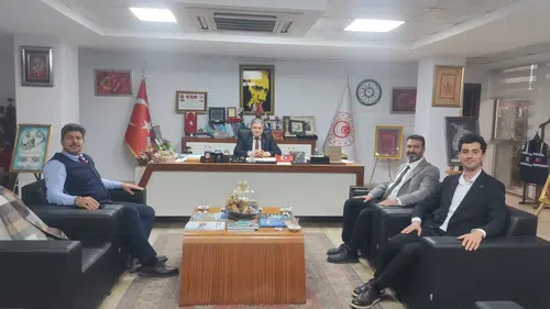 Konya ticaretine yeni adım: Başkan Polat'tan Müdür Çağlayan'a ziyaret