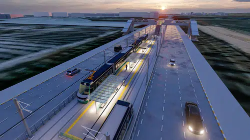 Konya'nın en büyük hastanesi tramvaya kavuşuyor: Hat bitmek üzere