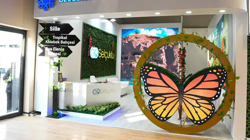 Konya'nın Kelebekleri İstanbul'da merak uyandırdı