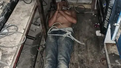 İşkence yapıp hamam böceği yedirdiler: O anları kayda aldılar