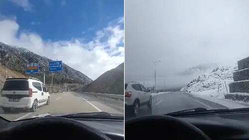 Konya-Antalya arasında: 4 dakikada "Mevsim değiştiren" tünelin dünyada eşi yok