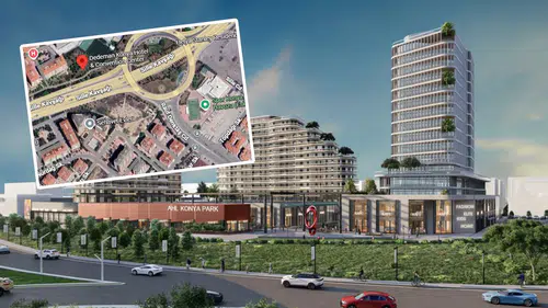 Konya’nın merkezinde konutlar yükseliyor: 200 milyon dolarlık yatırım