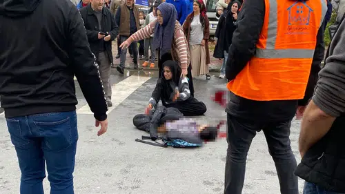 Okuldan çıkmış eve gidiyordu: Annenin feryadı yeri göğü inletti