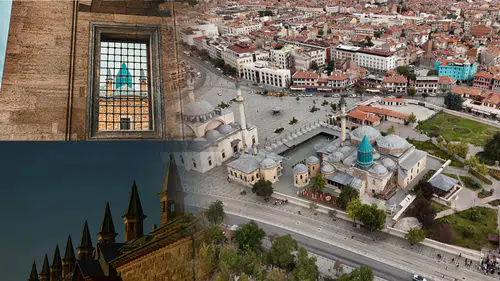 Konya’da dört fil ayağı üzerine inşa edilen yapı: 800 yıldır ayakta