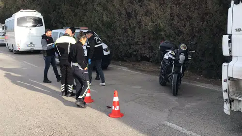 Konya'da talihsiz kaza! Tır şoförü kabus yaşadı