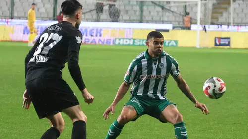 Konya'da kazanan yok: Konyaspor 1-1 eriyor