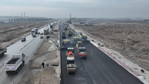 Konya trafiği bu çalışmayı bekliyor: Raylar yere indi sırada asfalt var